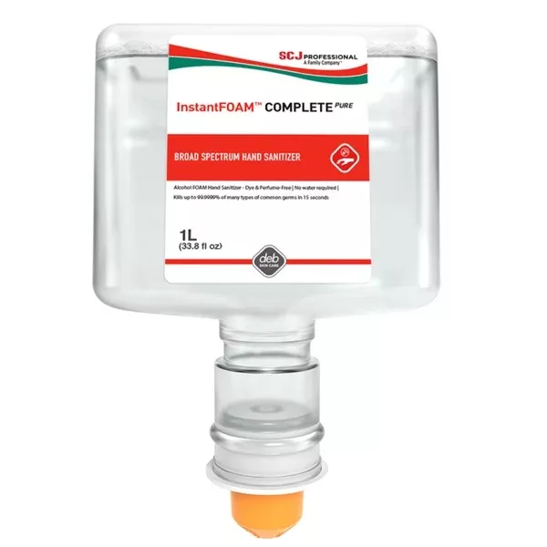 sc-johnson-instantfoam-complete-pure-touchfree-hand-sanitizer-1l-case-3 SC Johnson - InstantFOAM™ Complete PURE TouchFREE Hand Sanitizer, 1L - Case of 3
