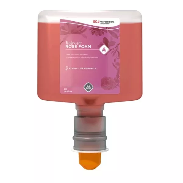 SC Johnson Professional - Refresh Rose Foam Hand Soap, 1.2L - Case of 3