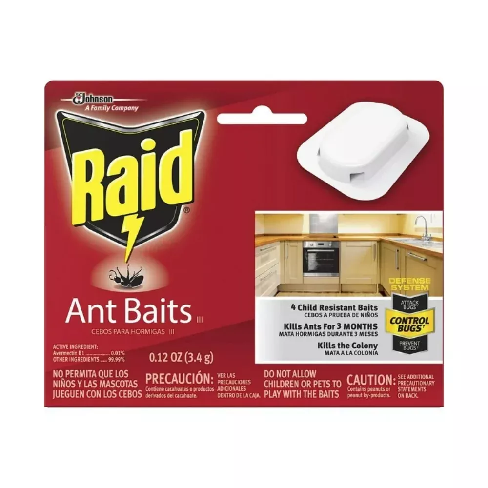 SC Johnson - Raid Ant Baits, 4 Pack - Case of 12