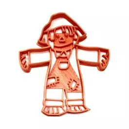 scarecrow-fondant-cookie-cutter Scarecrow Fondant Cookie Cutter