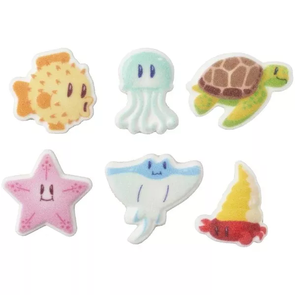 sea-friends-sugar-assortment-6-pieces Sea Friends Sugar Assortment - 6 Pieces