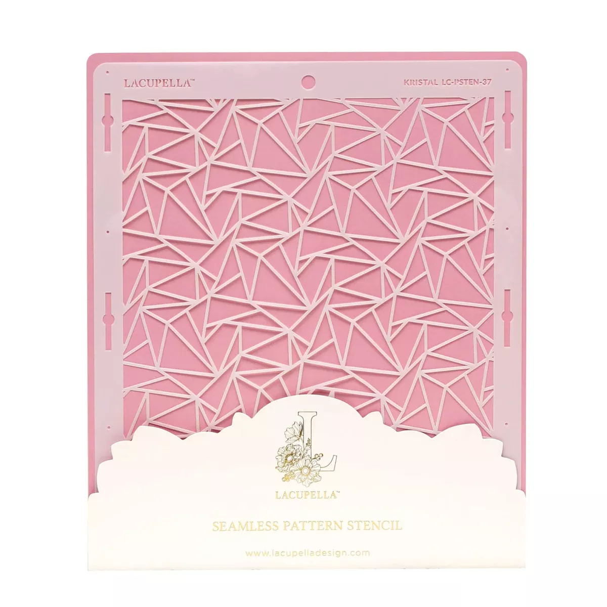 Seamless Cake Stencil - KRISTAL