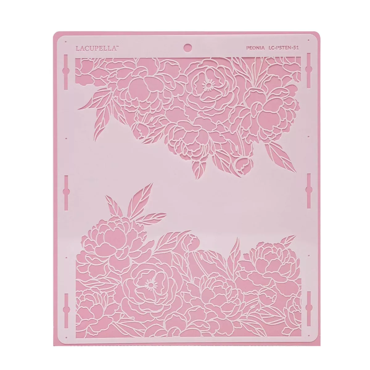 Seamless Cake Stencil - PEONIA