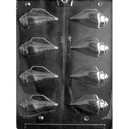 Seashell 3 D Chocolate Mold