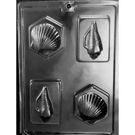 Seashell Bar Chocolate Mold