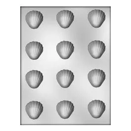 seashell-clam-chocolate-mold Seashell Clam Chocolate Mold