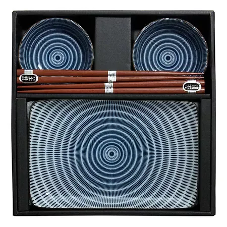 SENDAN BLUE SUSHI SET