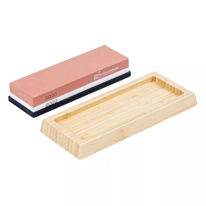 sensei-whetstone-knife-sharpening-set-3000-8000-non-slip-base-1-count-box Sensei Whetstone Knife Sharpening Set – 3000/8000 Non-Slip Base – 1 count box