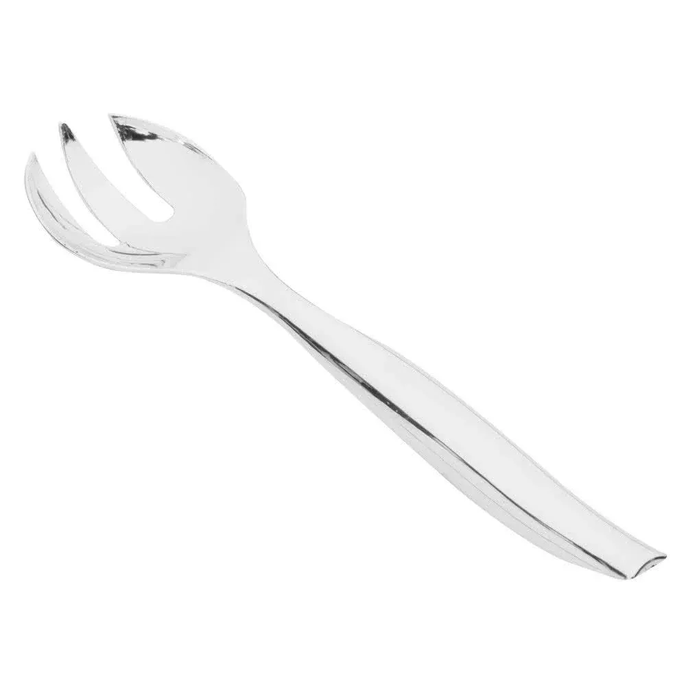 Serving Fork Silver 10" Glimmerware - Case of 100