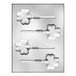 Shamrock Chocolate Lollipop Mold