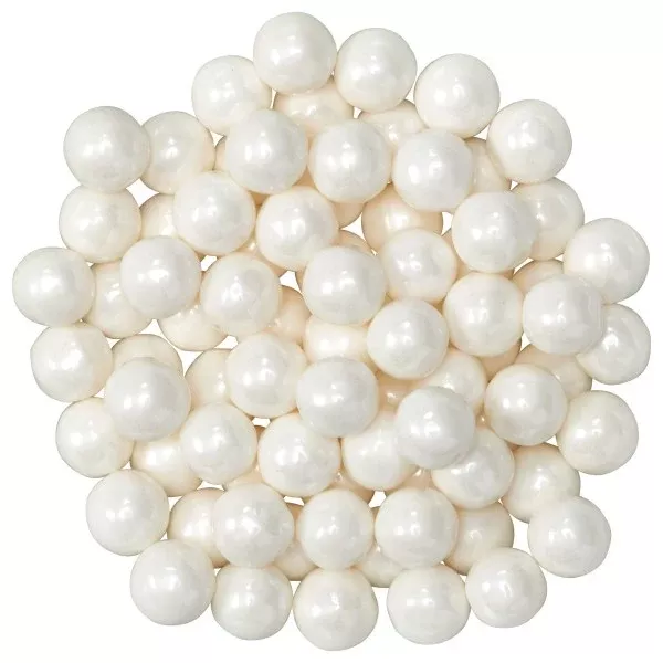 shimmer-white-sugar-pearls-7mm Shimmer White Sugar Pearls - 7MM