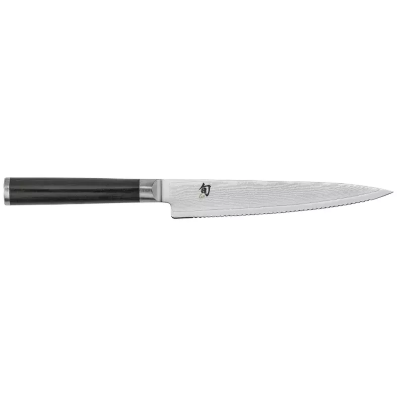 Shun Classic Serrated Utility Knife 6″