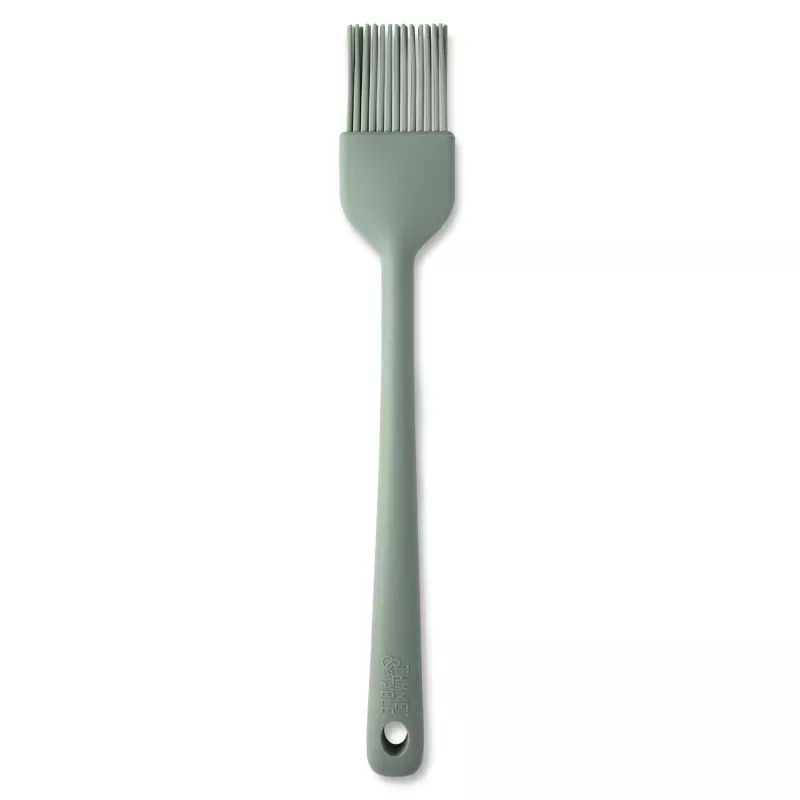 silicone-basting-brush-sage Silicone Basting Brush,Sage