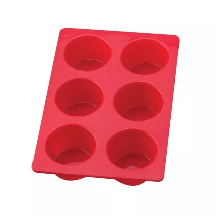 SILICONE MUFFIN PAN 6 CUP