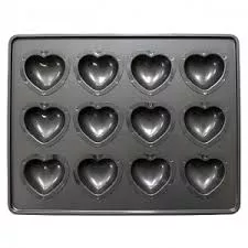silpap-heart-baking-pan-12-cavity Silpap Heart Baking Pan 12 Cavity