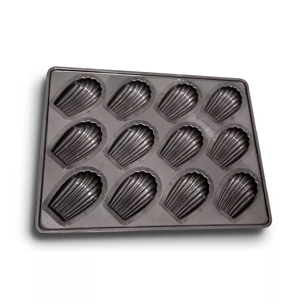 silpap-silicone-coated-classic-madeleine-pan-12-deep Silpap Silicone Coated Classic Madeleine Pan 12 - Deep