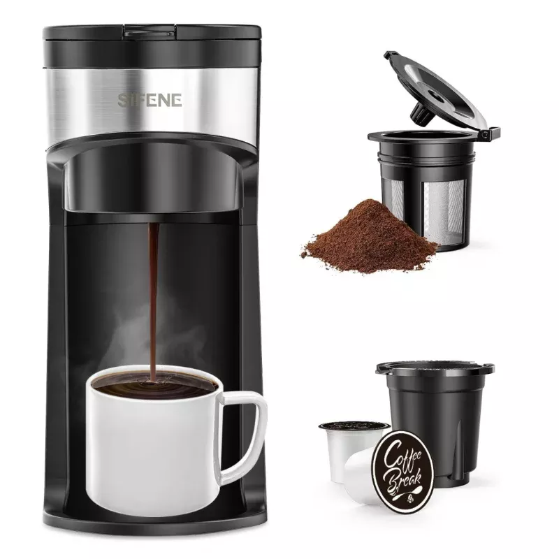 single-serve-coffee-maker-mini-black Single Serve Coffee Maker Mini Black