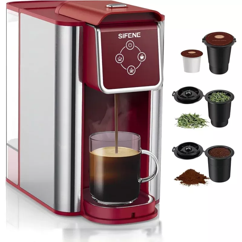 single-serve-coffee-maker-red Single Serve Coffee Maker Red
