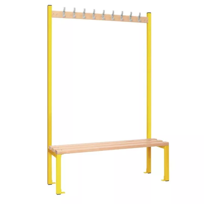 single-sided-island-seating-yellow-1200mm-hr562 Single-sided Island Seating Yellow 1200mm – HR562