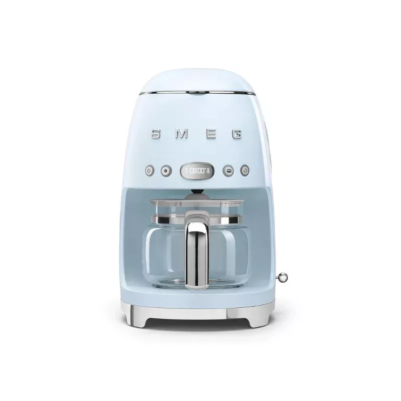 Smeg 50s Retro-Style Drip Coffee Machine DCF02PBUS (Pastel Blue)