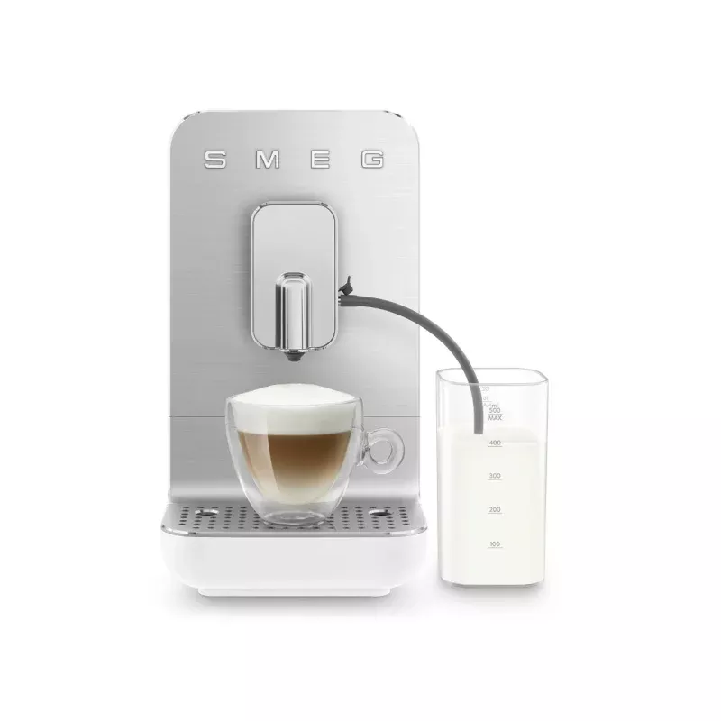 smeg-fully-automatic-espresso-machine-with-milk-system-bcc13whmus-white Smeg Fully Automatic Espresso Machine With Milk System BCC13WHMUS (White)