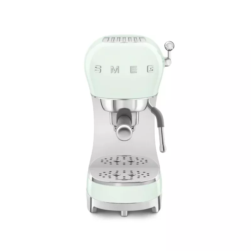 smeg-manual-espresso-coffee-machine-ecf02pgus-pastel-green Smeg Manual Espresso Coffee Machine ECF02PGUS (Pastel Green)