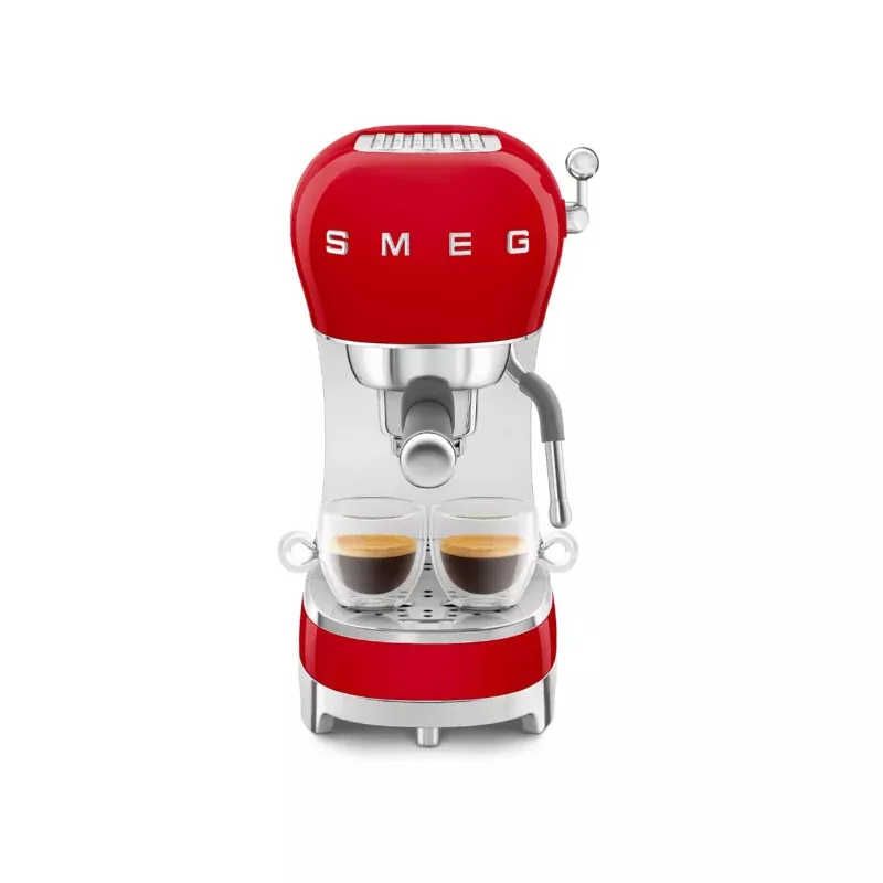 smeg-manual-espresso-coffee-machine-ecf02rdus-red Smeg Manual Espresso Coffee Machine ECF02RDUS (Red)