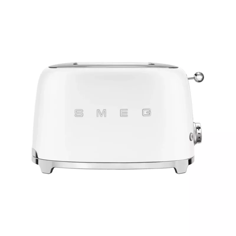 smeg-retro-style-2-slice-toaster-tsf01whmus-matte-white Smeg Retro-Style 2-Slice Toaster TSF01WHMUS (Matte White)