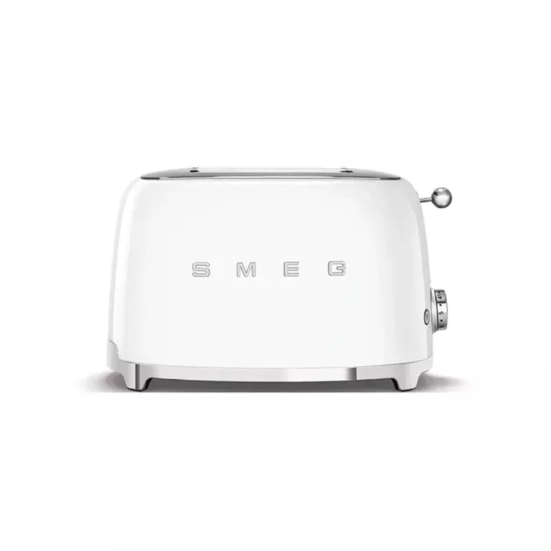 smeg-retro-style-2-slice-toaster-tsf01whus-white Smeg Retro-Style 2-Slice Toaster TSF01WHUS (White)