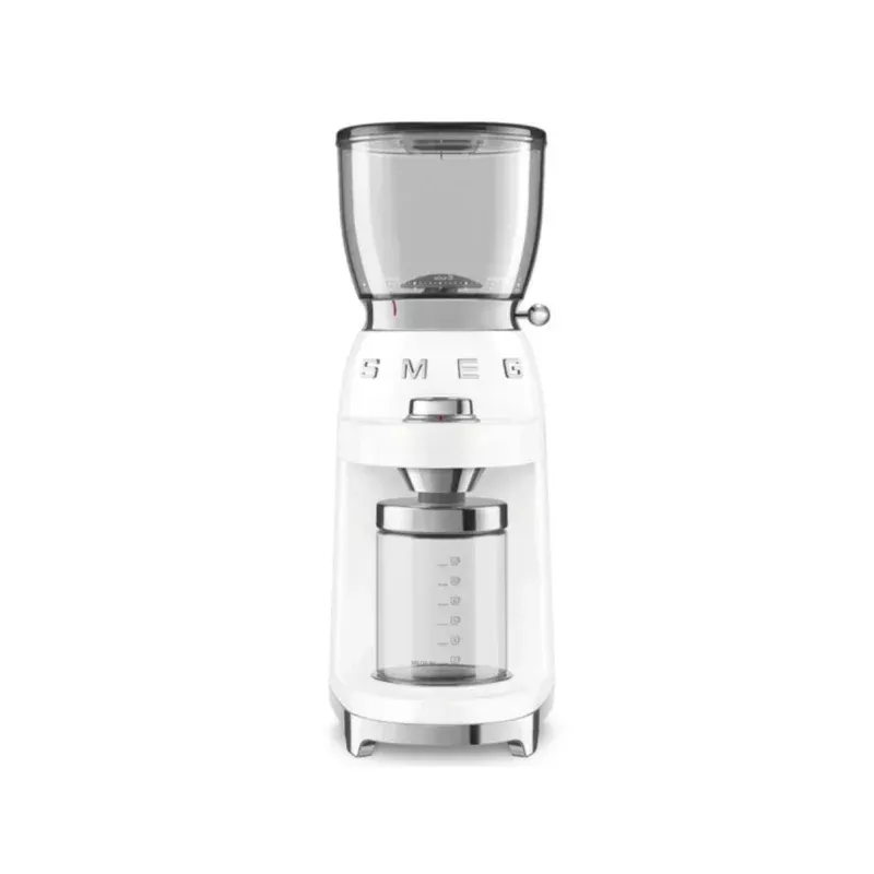 smeg-retro-style-coffee-grinder-cgf11whus-white Smeg Retro-Style Coffee Grinder CGF11WHUS (White)