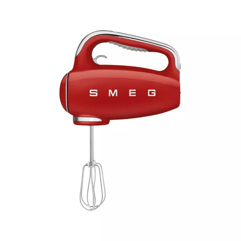 smeg-retro-style-hand-mixer-hmf01rdus-red Smeg Retro-Style Hand Mixer HMF01RDUS (Red)
