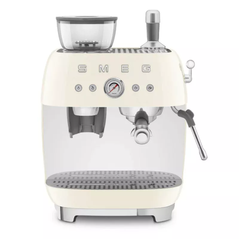 smeg-semi-automatic-espressomachine-cream SMEG Semi-Automatic EspressoMachine Cream