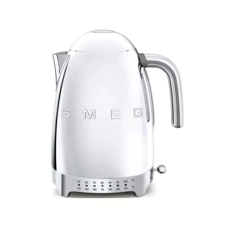 Smeg Variable Temperature 1.7L Electric Kettle KLF04SSUS (Stainless Steel)
