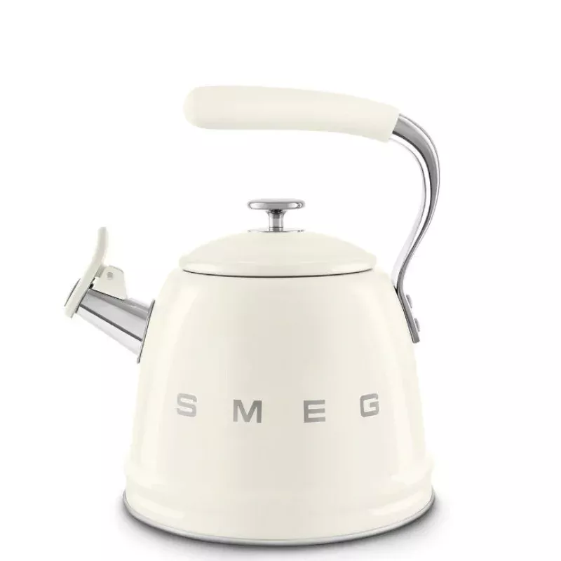 smeg-whistling-kettle-cream SMEG Whistling Kettle Cream
