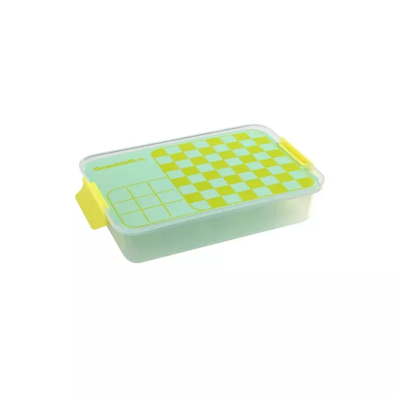 snackle-box-checkers-food-storage-container-yellow Snackle Box Checkers Food Storage Container Yellow
