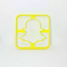 snapchat-fondant-cookie-cutter Snapchat Fondant Cookie Cutter