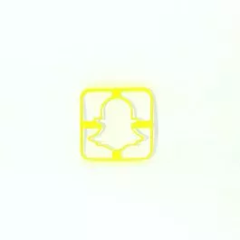 snapchat-mini-fondant-cookie-cutter Snapchat Mini Fondant Cookie Cutter