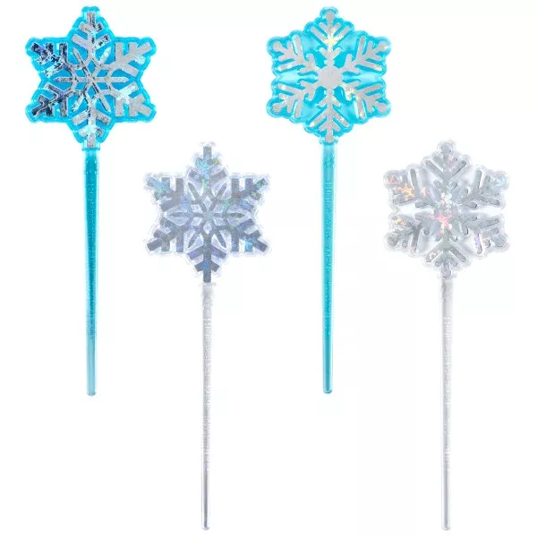 snowflakes-skewer-themed-cupcake-cake-decorating-pics-12-set Snowflakes Skewer themed Cupcake Cake Decorating pics 12 set