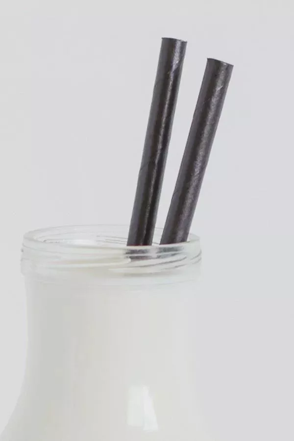 solid-black-cake-pop-straws-25-straws Solid Black Cake Pop Straws - 25 Straws