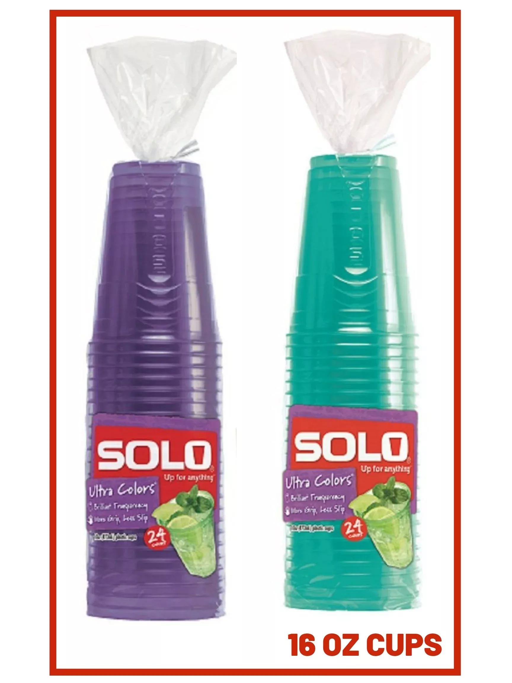 Solo SU16-20001 - 16oz Cup, 24 Pack - Case of 12