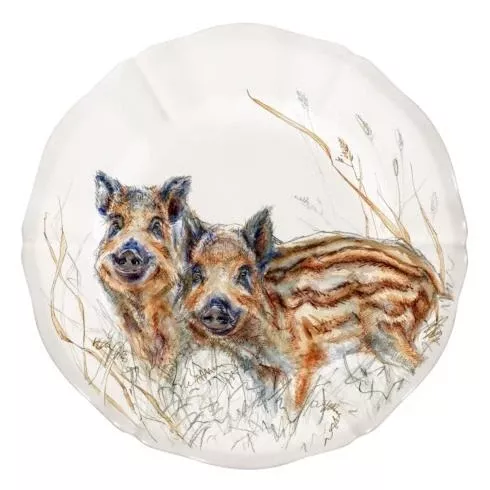 sologne-dessert-plates-assorted-young-wildlife Sologne - Dessert Plates (Assorted Young Wildlife)