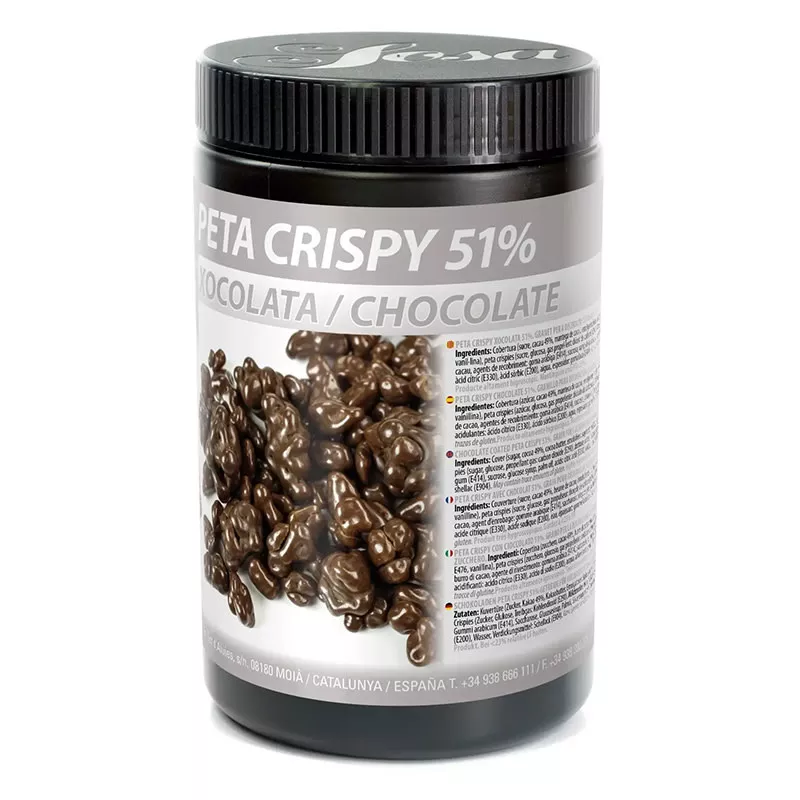 Sosa - Peta Crispy , Dark Chocolate 51% - 900 g