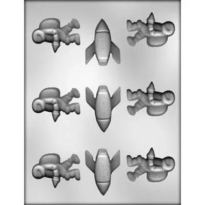 space-assortment-chocolate-mold Space Assortment Chocolate Mold