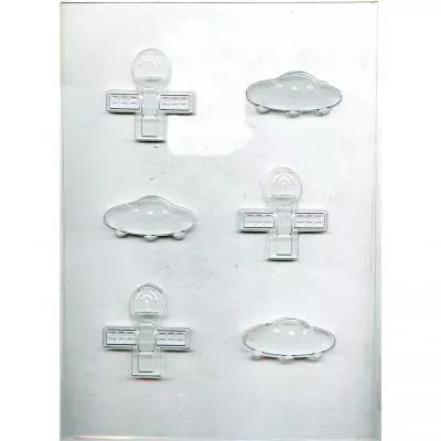 space-station-flying-saucer-chocolate-mold Space Station/Flying Saucer Chocolate Mold