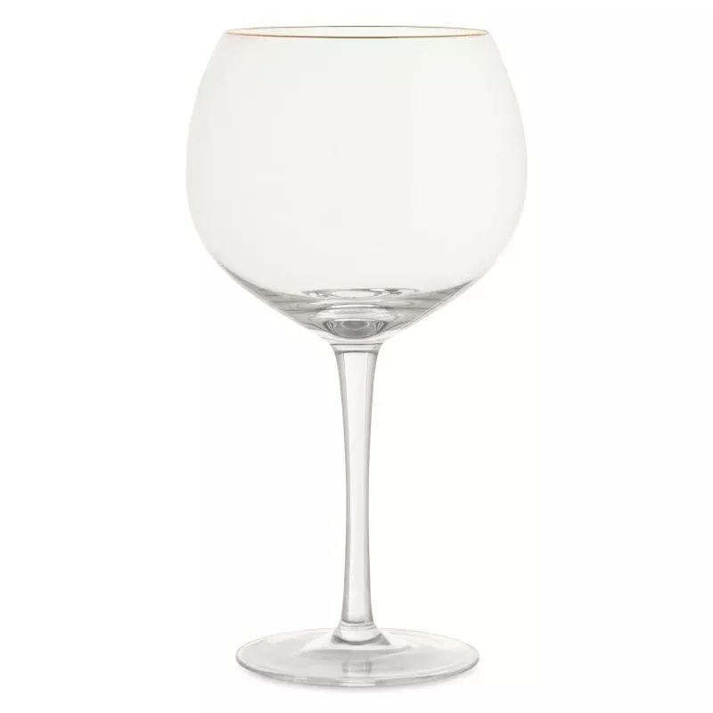 sphere-stemmed-wine-glass-with-gold-rim Sphere Stemmed Wine Glass with Gold Rim