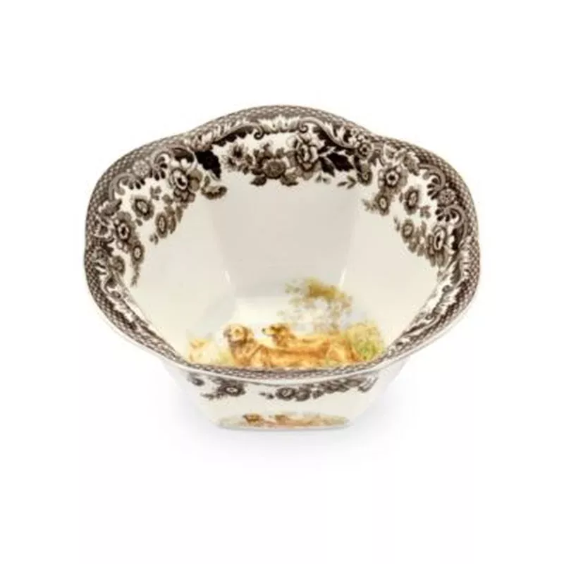 spode-woodland-golden-retriever-nut-dish Spode Woodland Golden Retriever Nut Dish