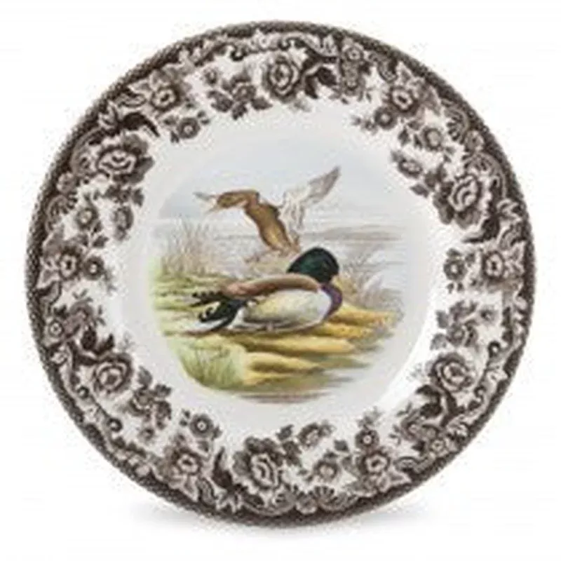 Spode Woodland Mallard Salad Plate 8″