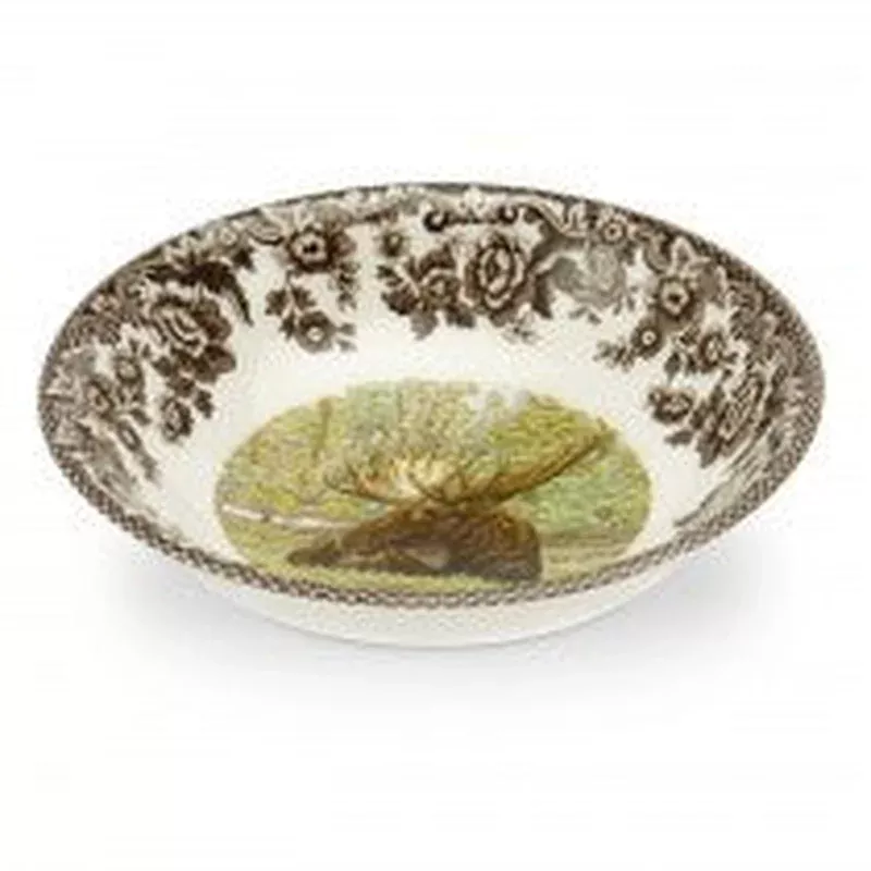 spode-woodland-moose-cereal-bowl Spode Woodland Moose Cereal Bowl