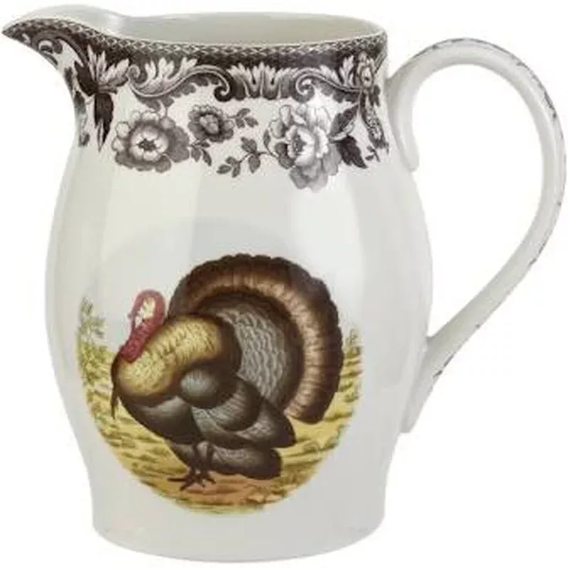 Spode Woodland Turkey 3.5 pt Pitcher