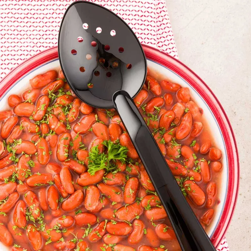 spoon-serving-perforated-11-inch-black-plastic-11-linear-inch1-1-each Spoon Serving Perforated 11 Inch Black Plastic 11 Linear Inch1 – 1 EACH